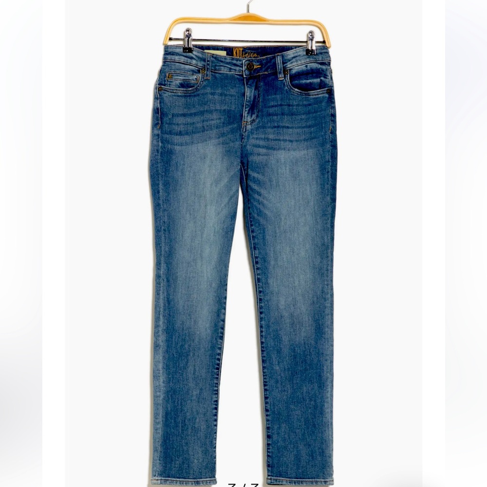 Women's Kut from the Kloth Jeans Size 10 Blue preloved EUC MSRP $99 inseam 30”